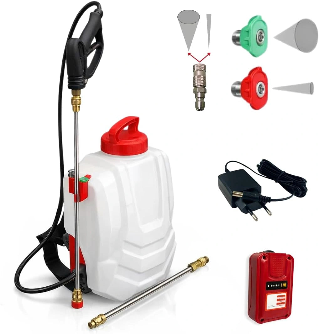 Pulverizador Eléctrico de Mochila Sprayer Original 15L, con funciones de uso diario