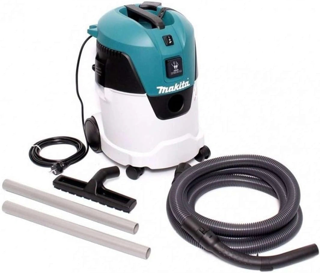 Makita VC2512L - Azul, Negro y Blanco, Aspirador 25L 1.300W
