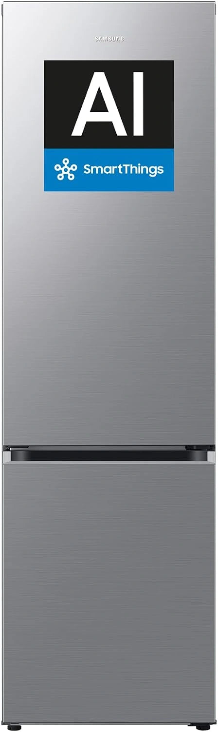 Samsung Frigorífico Combi sin escarcha 203cm 387L SpaceMax RB38C607AS9/EF, para conservar alimentos y bebidas