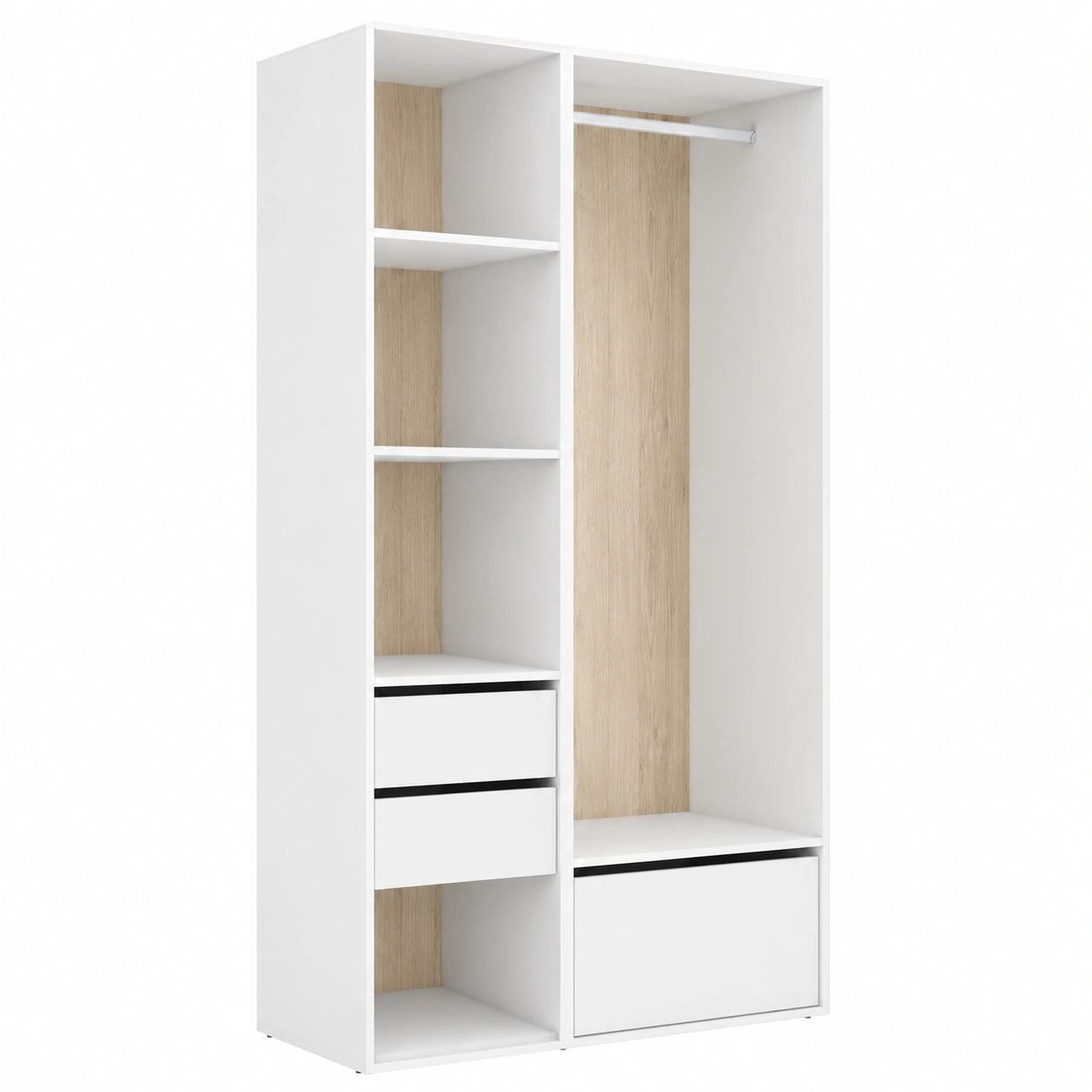 Armario Vestidor Modular con Pared Trasera Reversible - Grupo RIMOBEL