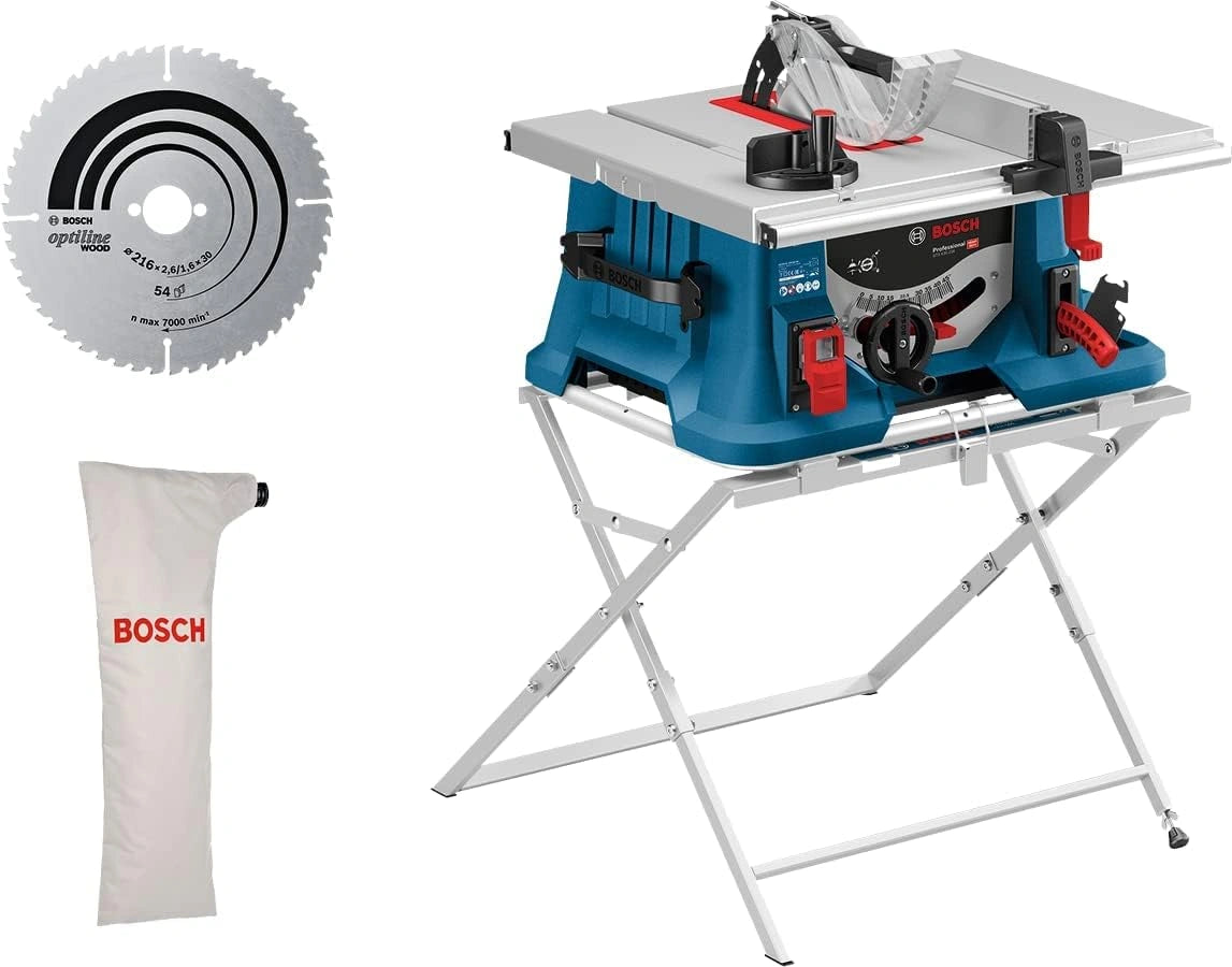 Bosch profesional GTS 635-216 + GTA 560 - con mesa), Ø disco de sierra 216 mm, Sierra circular de mesa (1600 W