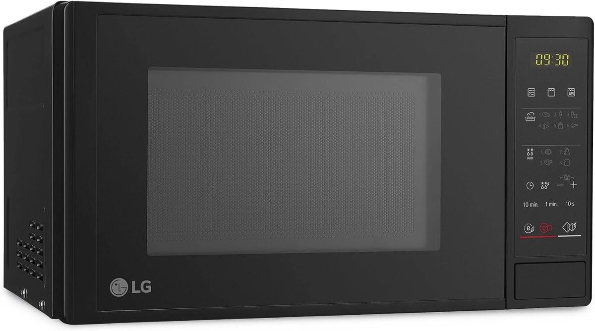 LG MH6042D - Microondas con parrilla y pantalla Digital, Easy Clean, parrilla de Cuarzo Color Negro, 5 Niveles de Potencia, 700W