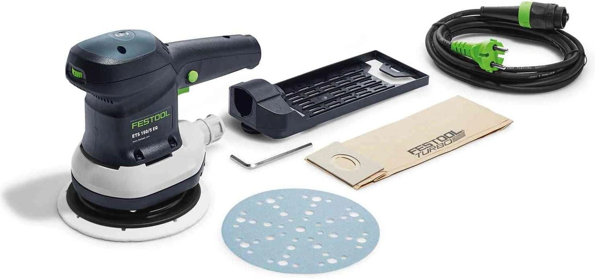 Festool Lijadora excéntrica ETS 150/5 EQ, con funciones de uso diario
