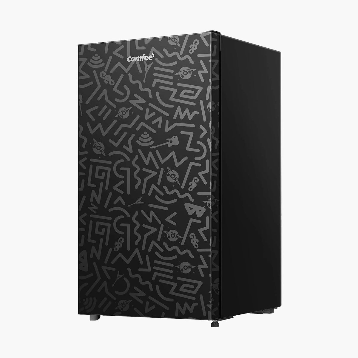 Comfee' 88L Nevera Pequeña - Negro, con Chill Box, Bajo Encimera