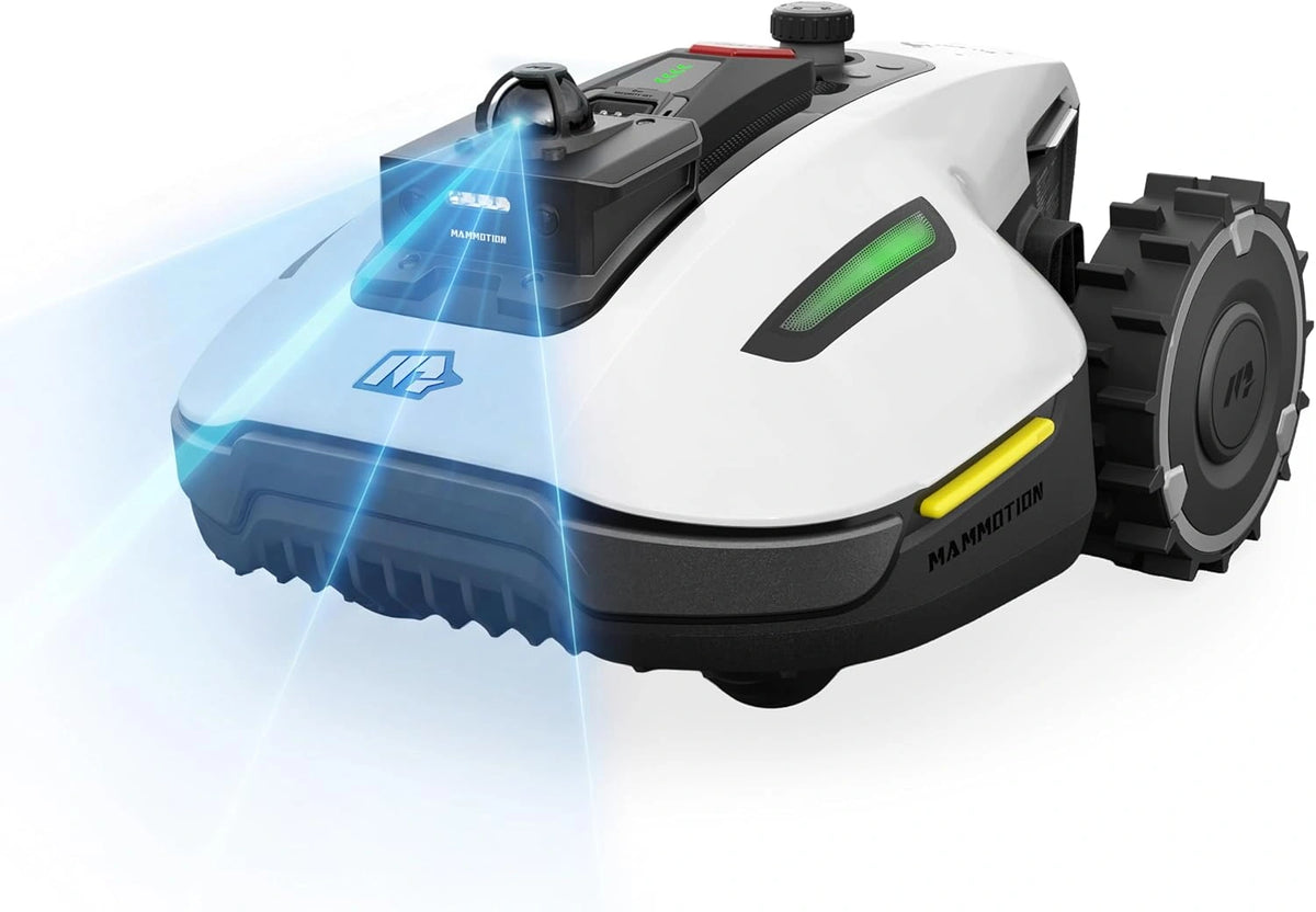 MAMMOTION YUKA Mini 2 800 LiDAR Robot Cortacésped Sin Cable Perimetral, con funciones de uso diario
