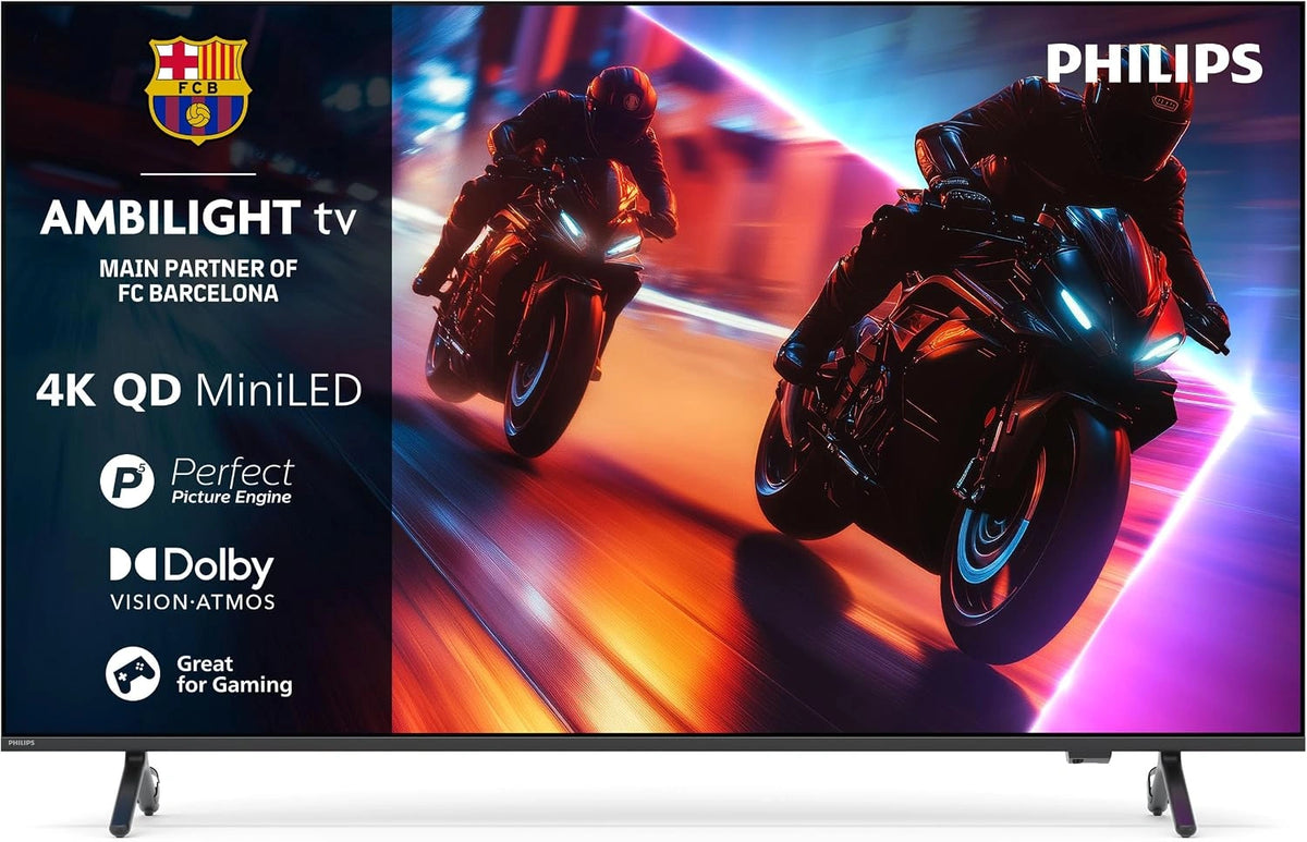 PHILIPS Ambilight 55MLED920 ' Xtra' Mini LED 4K inteligente TV - Titan OS, Dolby Vision y Sonido Dolby Atmos