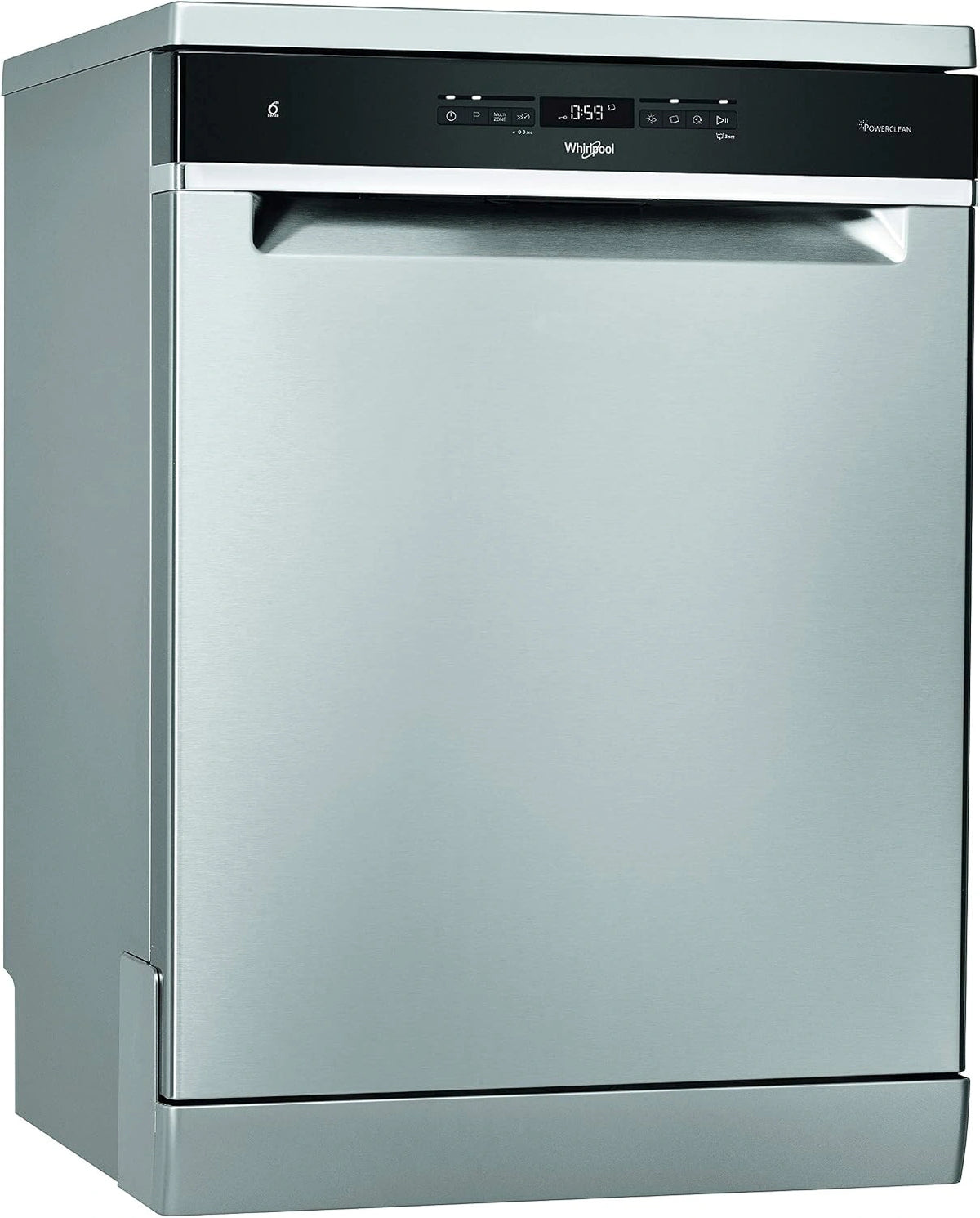 Lavavajillas Whirlpool Corporation WFO 3O41 PL X Titanio (60 cm), para uso doméstico
