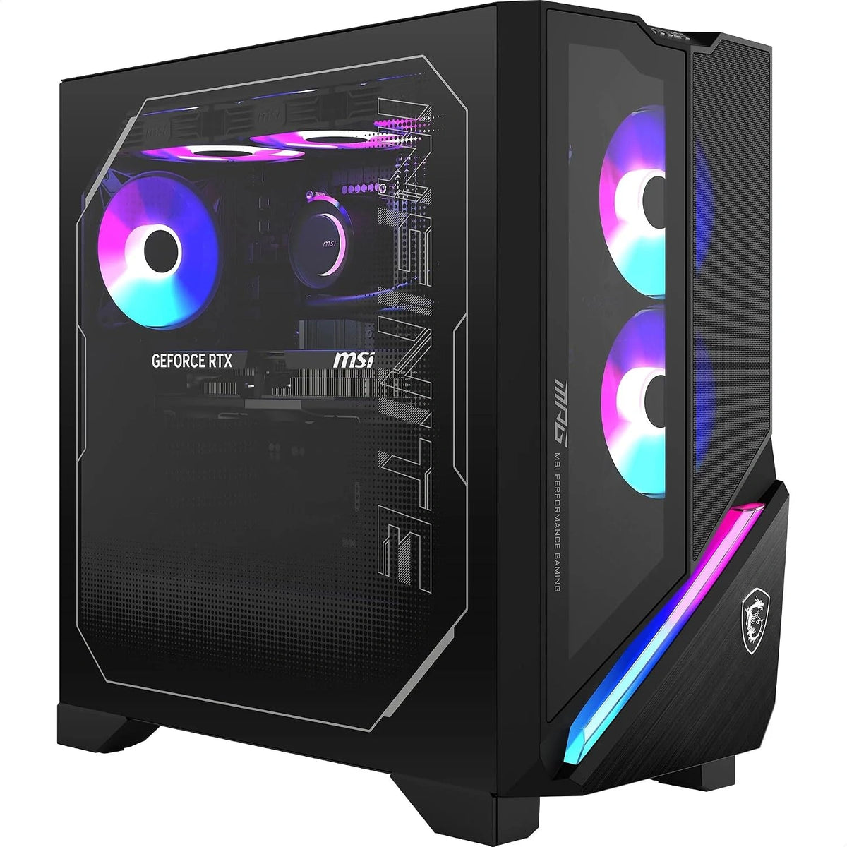 MSI MPG Infinite X3 AI 2NVV7-055EU para juegos Desktop PC - Intel Core Ultra 7 265KF, RTX 5080, 360 mm watercooling, 32 GB DDR5, SSD M.2 1TB SSD, 6E