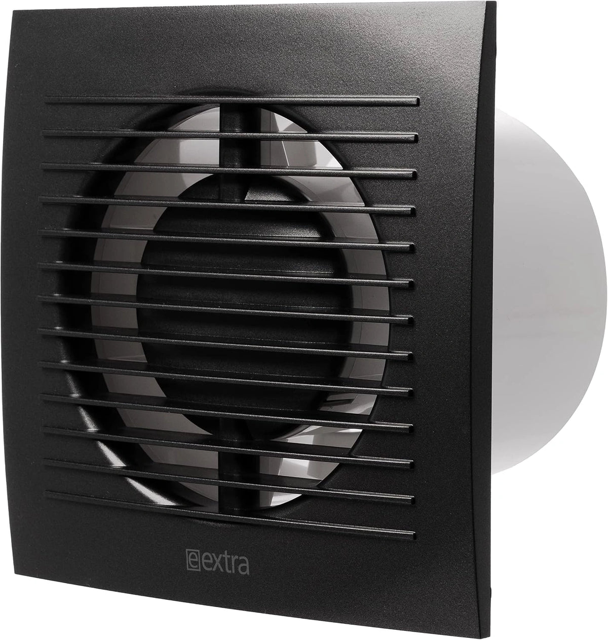 Steinberg14 Antracita Ø100mm Ventilador Extractor Ventilador Extractor de Aire y Humedad para Baño, con funciones de uso diario