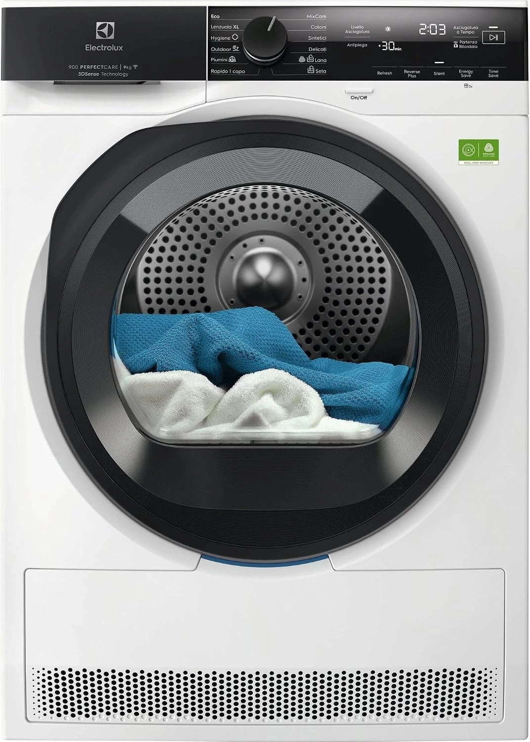 Electrolux EW9H4Y9A Secadora 9 Kg SmartSave Serie 900, con funciones de uso diario