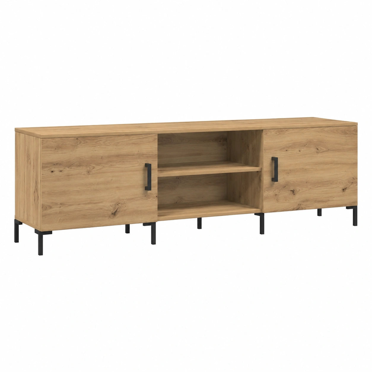 Mueble de Televisión de Madera Roble Artisan 150x30x50 cm vidaXL