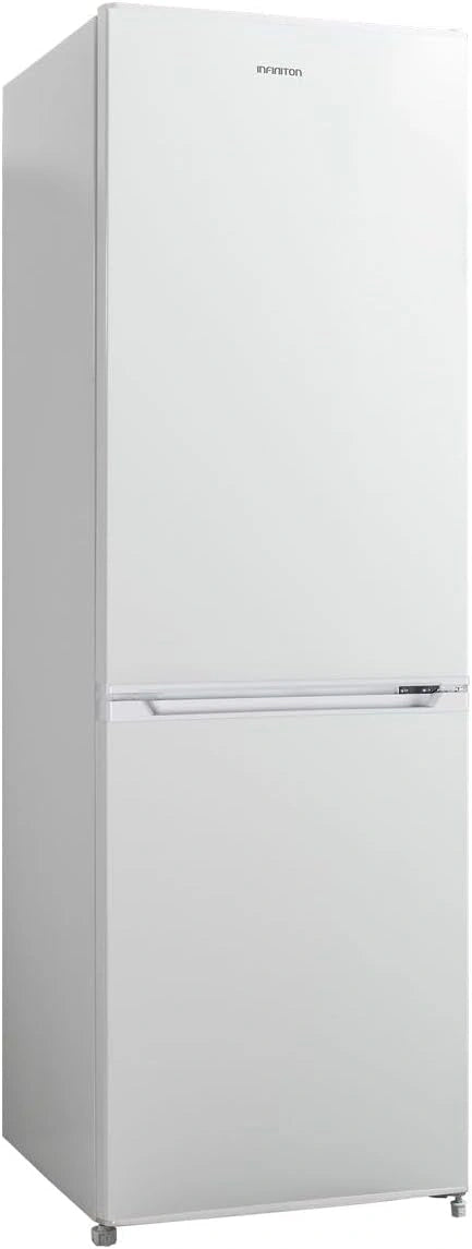 INFINITON Frigorifico Combi FGC-236C70 - E, sin escarcha Total, Puerta reversible, Tirador integrado (Blanco, 231 L, 170 cm