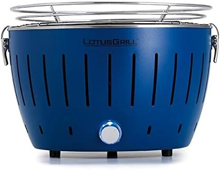 LotusGrill - azul intenso, Barbacoa compacta en 6 colores