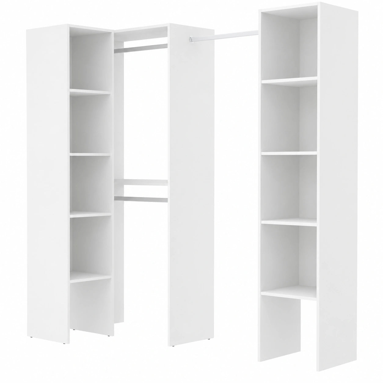 Armario Vestidor Rinconero Blanco RIMOBEL - 185x226x80 cm