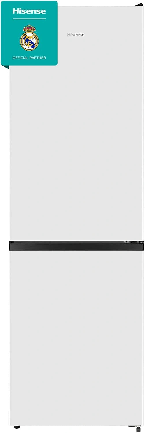 Hisense MC60300E - Frigorífico Combi, Eficiente Clase E, Cajón Verduras, Puerta Reversible, Color Blanco, Silencioso 39dB, 4 Estrellas Congelador