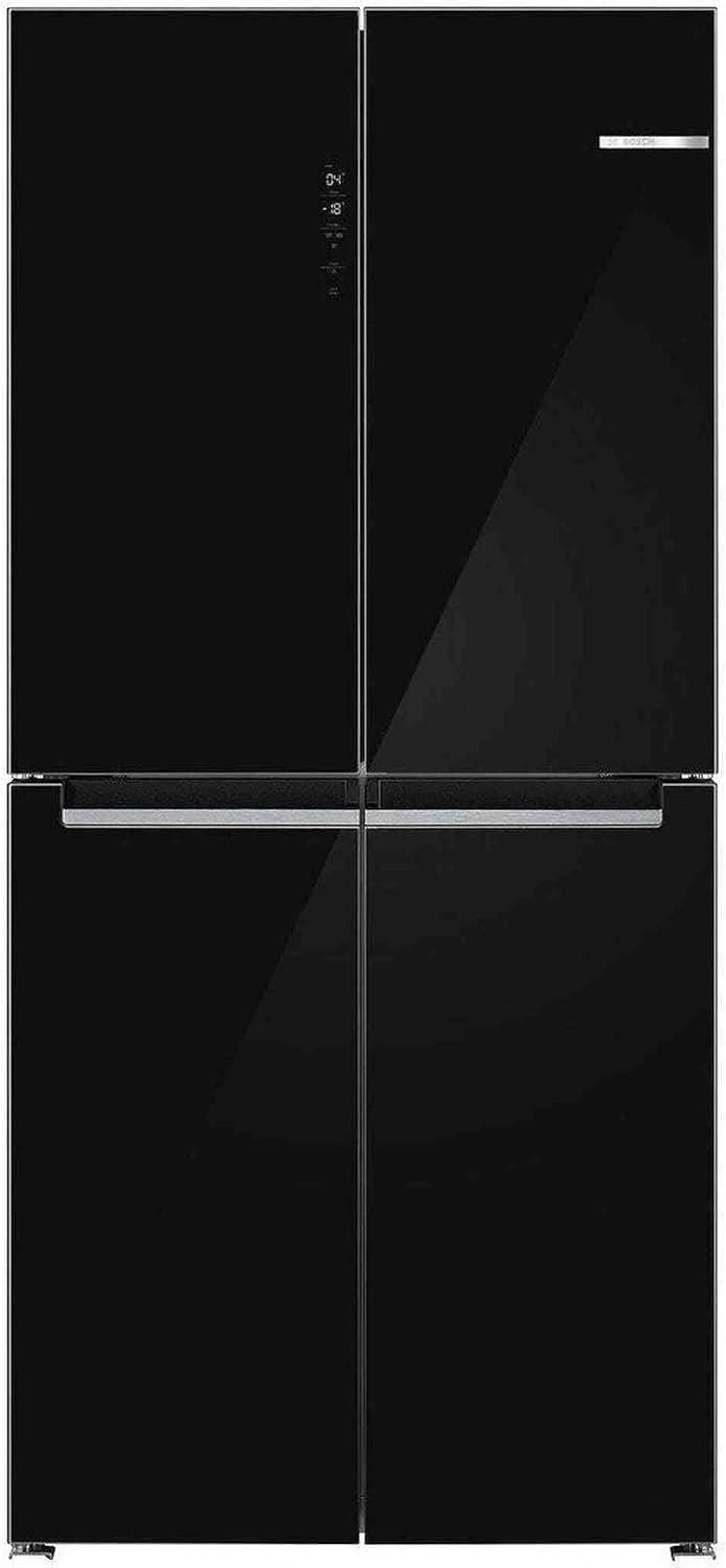 BOSCH Frigorí­fico americano KMC85LBEA Clase E 1 - 89mX85.5cm sin escarcha Negro