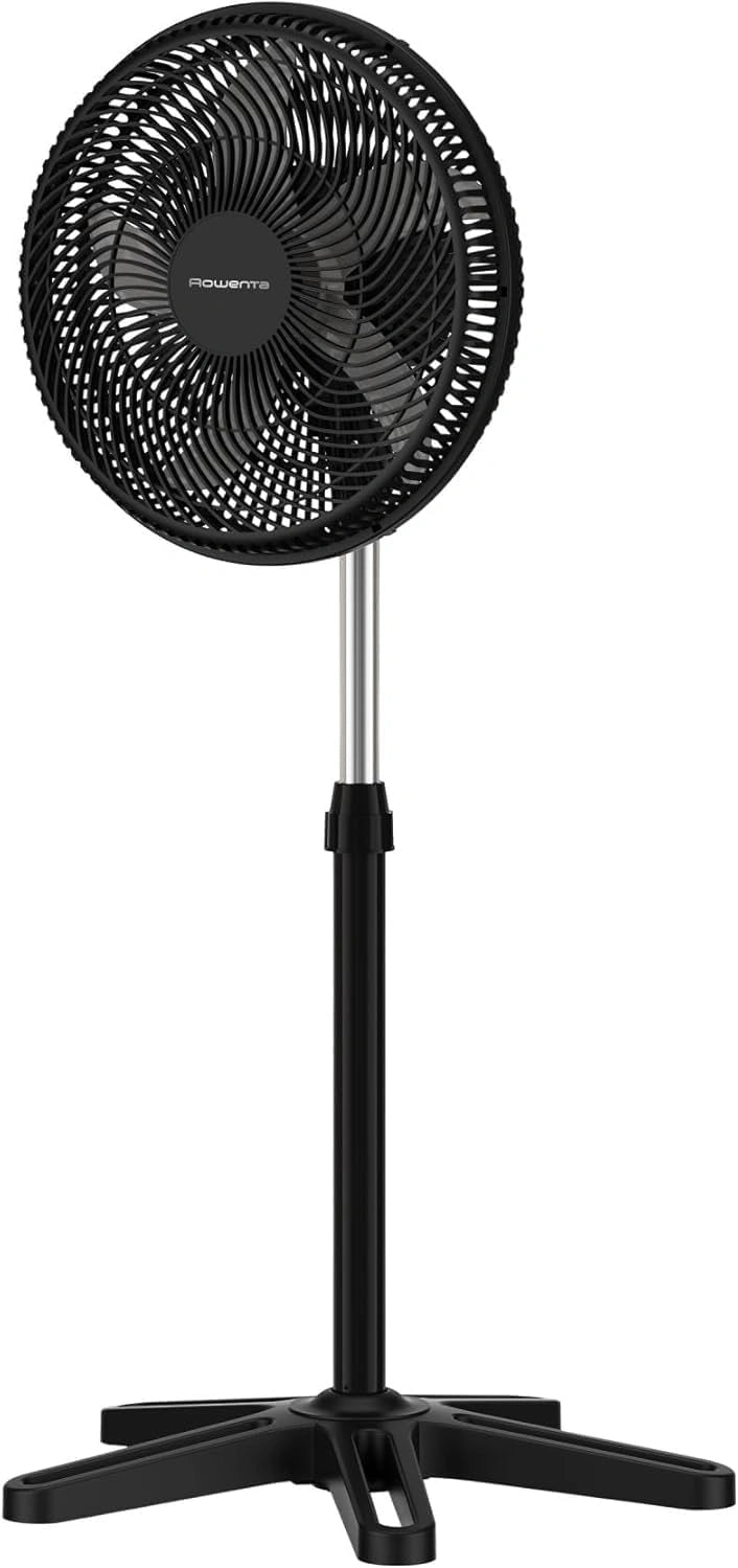 Rowenta Turbo Essential ventilador de pie - Potente, 3velocidades VU3110