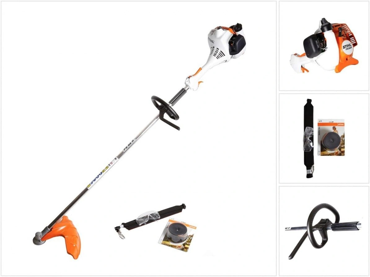 Stihl Desbrozadora FS 55 R 0 - 75 kW/1, 0 CV con Mango Completo