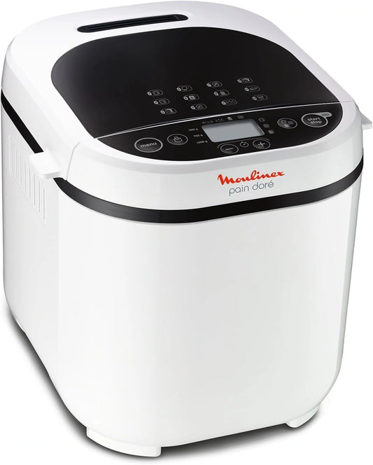 Moulinex Pain Doré - Panificadora de 12 programas