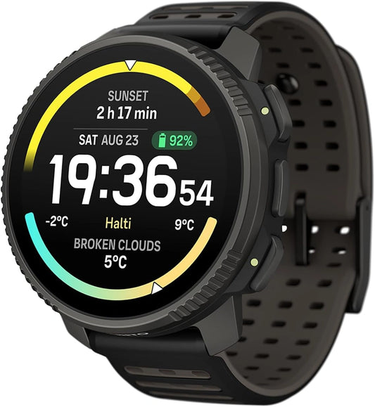 SUUNTO Vertical 2 Reloj GPS Robusto - Pantalla AMOLED, Linterna, mapas Offline y 115+ Modos Deportivos. para Aventuras y Uso Diario