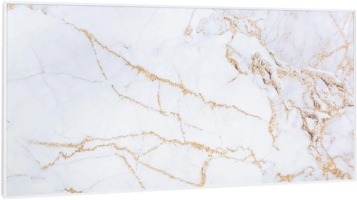 Klarstein Radiador Infrarrojos Pared Potencia - Panel Radiante Bajo Consumo, Infrarrojos Calefaccion, Calefactores Infrarojos Panel Radiante Pared