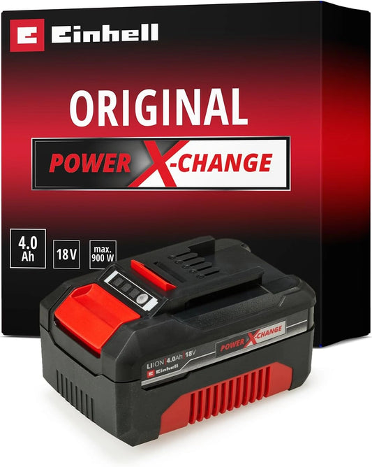 Einhell Original Batería PXC de 18 V y 4 - 0 Ah