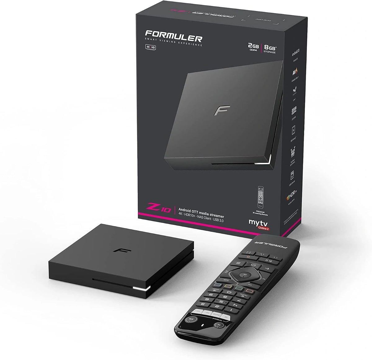Formuler Z10 Android 10 Dual Band 5G 2GB Ram 8GB ROM 4K, con funciones de uso diario