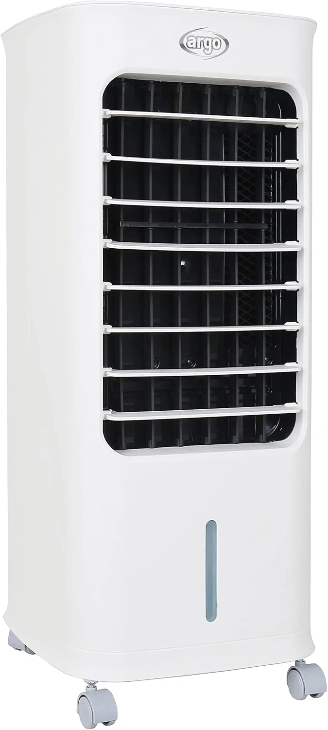 Argo Polifemo Bear - enfriador evaporativo con panel de control con LED de funcionamiento, blanco