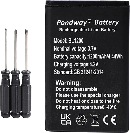 Batería para Artfone CS181 CF241A F20 C10 G3G6 - PX1728E-1BRS (1200 mAh)