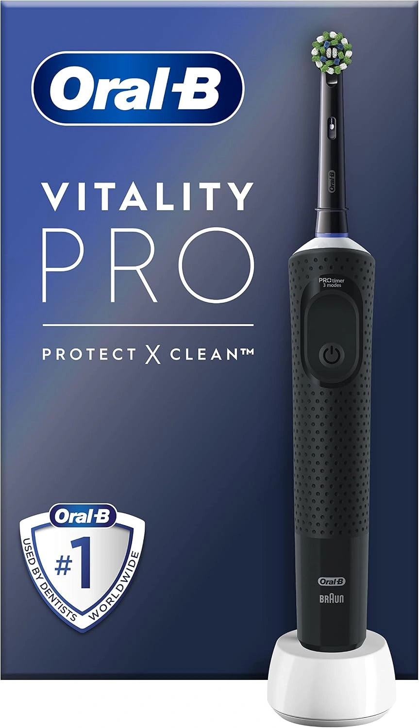 Oral-B Vitality Pro Cepillo de Dientes Eléctrico con 1 Cabezal - Negro