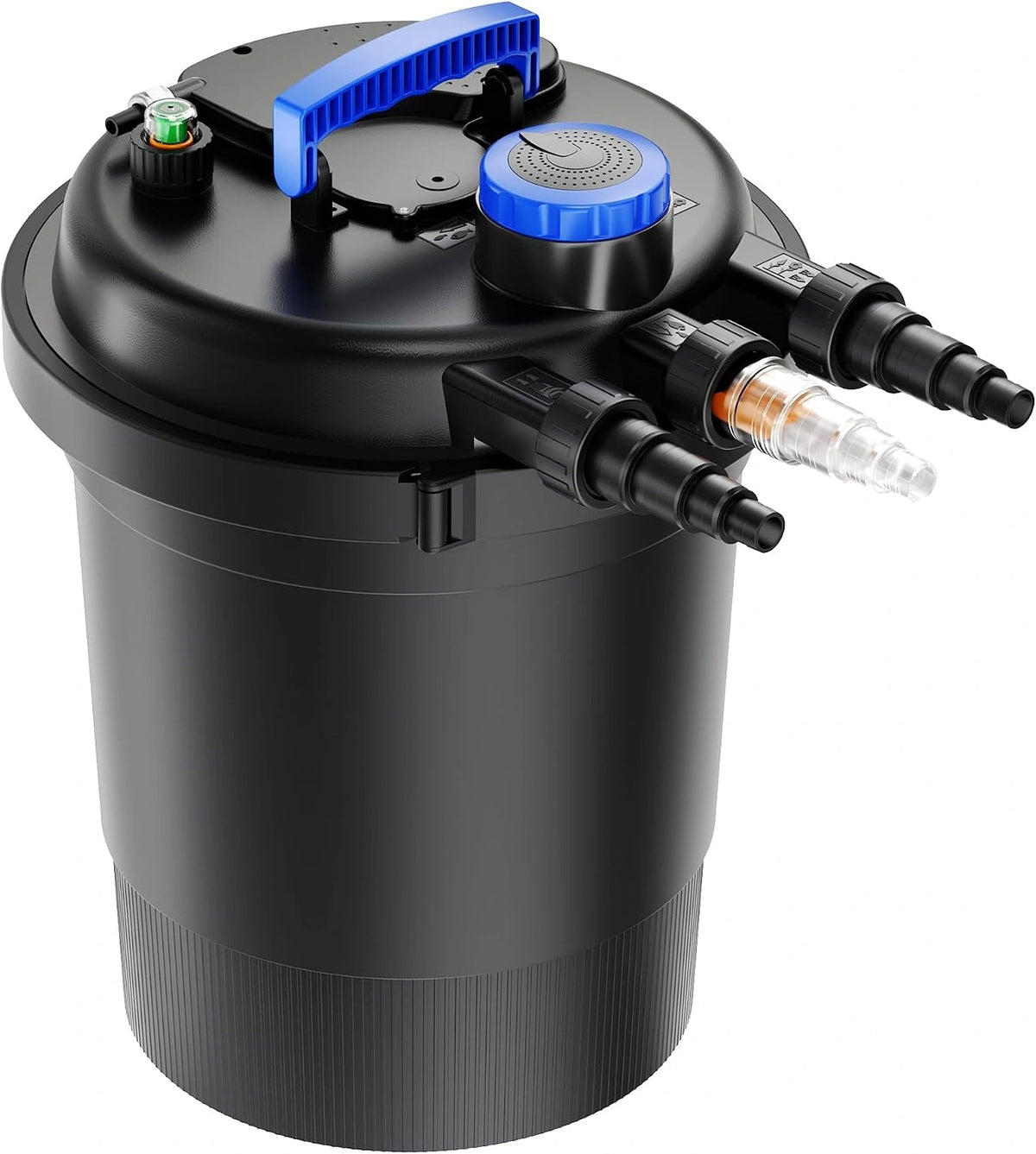 SunSun CPF-250 filtro presión lámpara UVC 11W estanques hasta 10000L KOI jardín Peces Jardinería, con funciones de uso diario