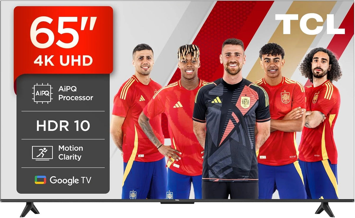 TCL 65V6C 65 Pulgadas 4K HDR Direct LED inteligente TV - Google TV, Dolby Audio