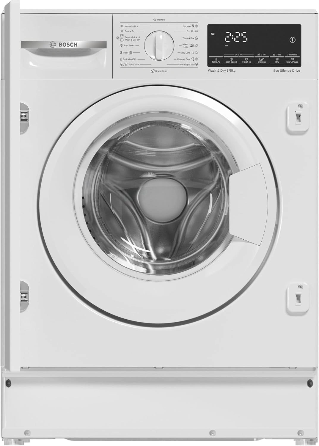 Bosch WKD28490EU Serie 6 Lavadora Secadora 18/5 kg - Clase energética E, Programas cortos, Secado con sensores inteligentes.