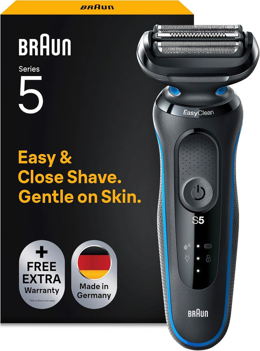 Braun serie 5 Afeitadora Eléctrica Hombre - 51-B1000s, Azul