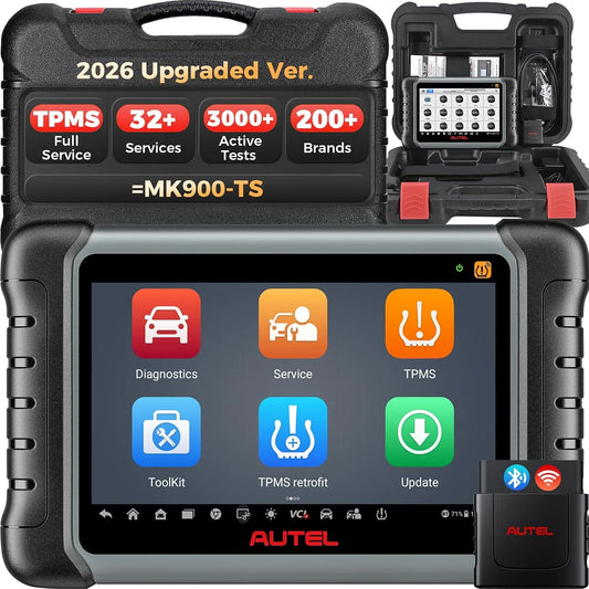 Autel MaxiCOM MK808S-TS OBD2 Diagnosis - Programador TPMS 2026